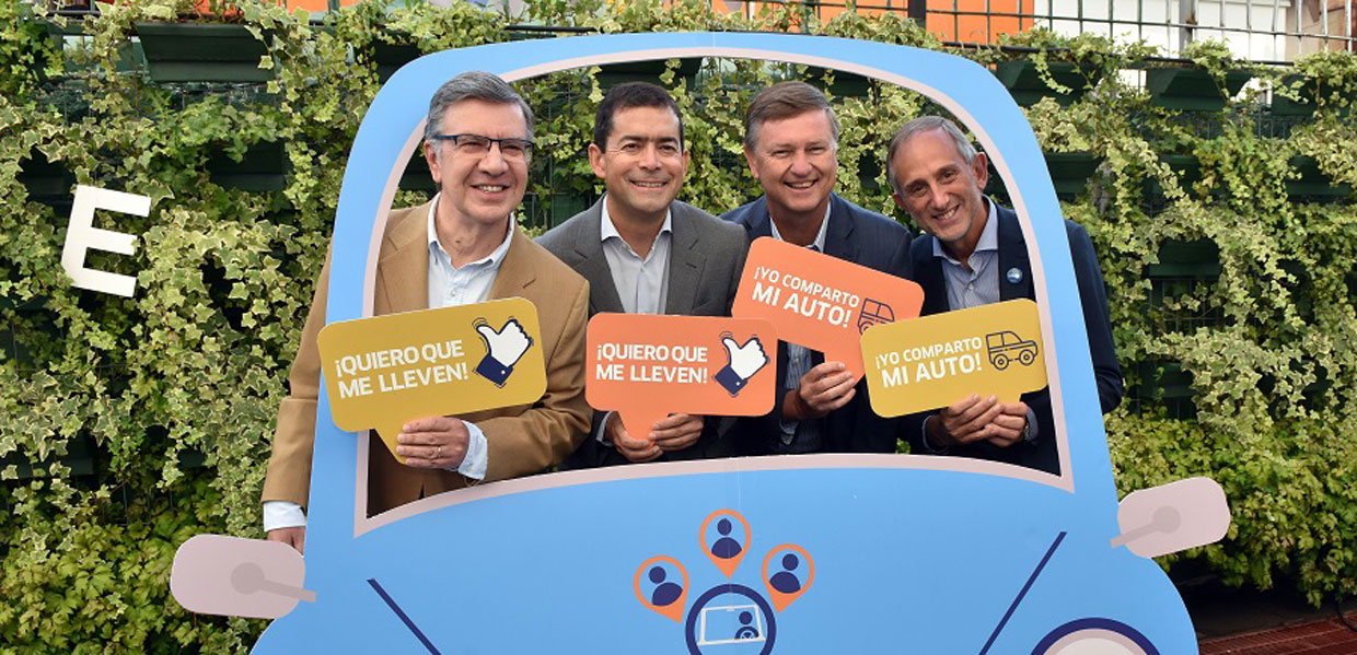 SURA, Transelec y VTR lanzan inédita iniciativa para compartir viajes en auto y contribuir con la descongestión vehicular