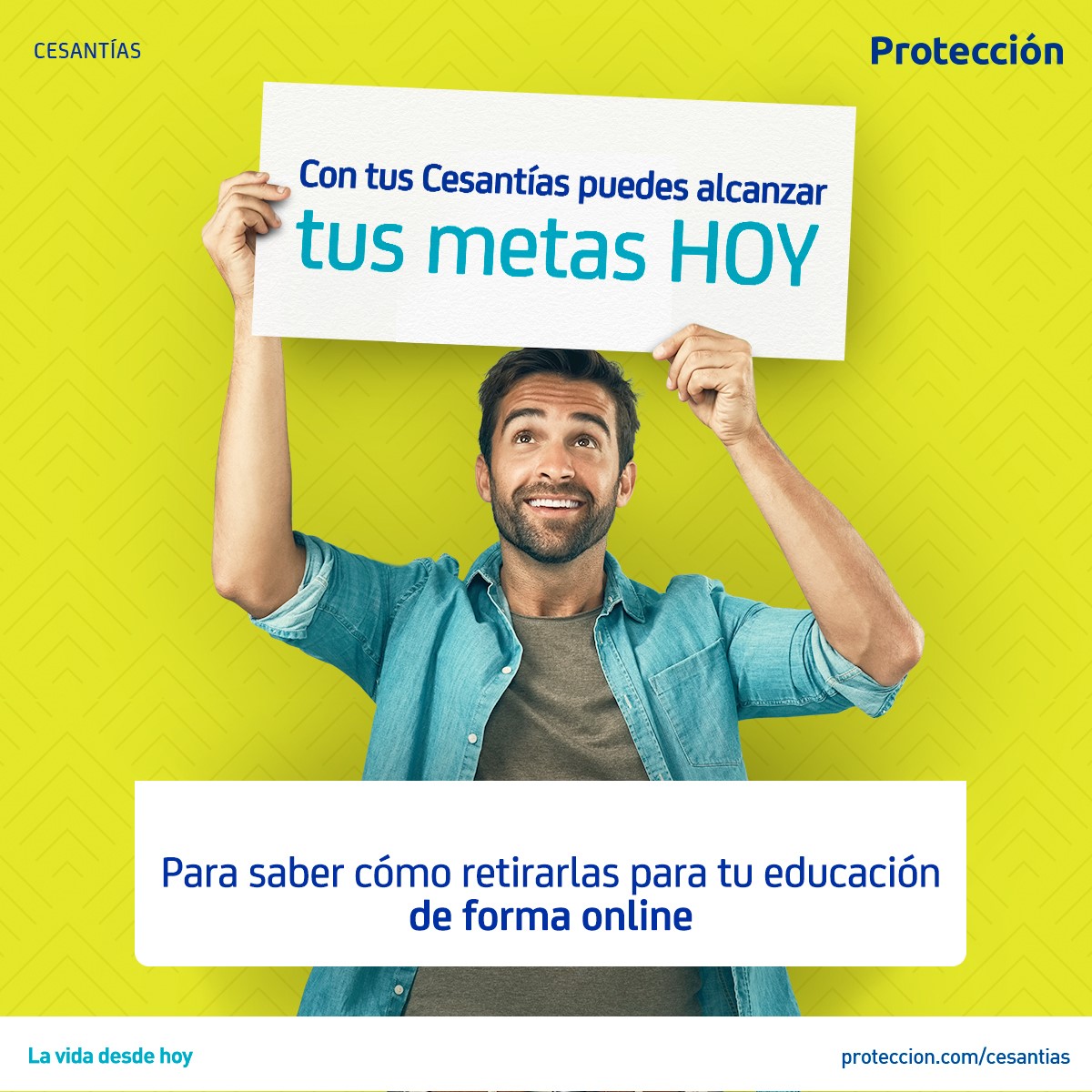 Proteccion presents 100% online pension and severance fund application services for education purposes